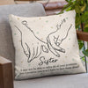 We Are Best Friends Forever - Bestie Personalized Custom Pillow - Christmas Gift For Best Friends, BFF, Sisters