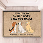Custom Name Pet Housewarming Gifts - Personalized Doormat