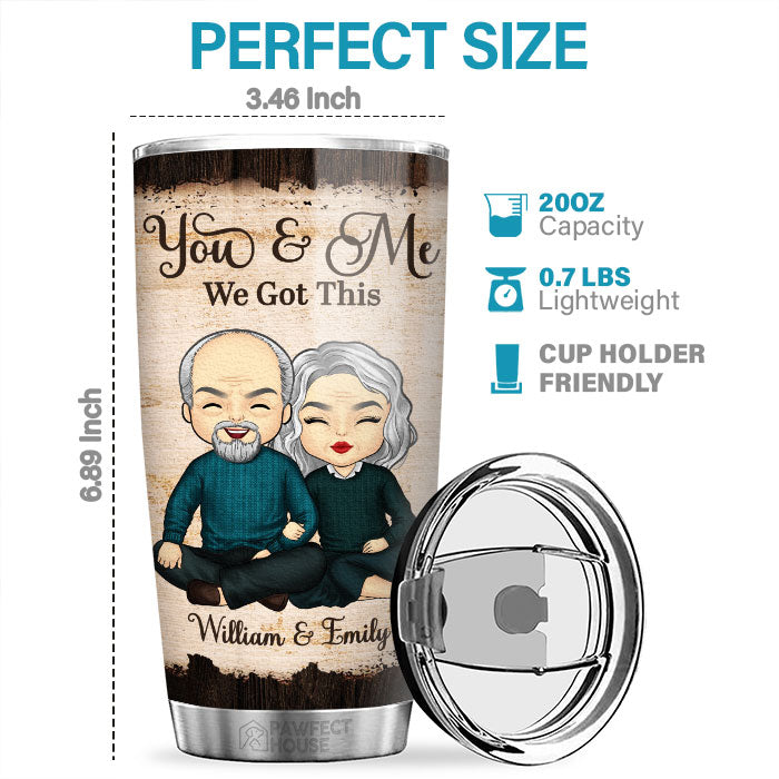 Custom Name Couple Gifts - Personalized Tumbler