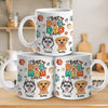 Life Would Be Ruff Without You - Dog Personalized Custom 3D Inflated Effect Printed Mug - Gift For Pet Owners, Pet Lovers