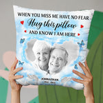 Custom Photo Memorial Tribute Decor - Personalized Pillow