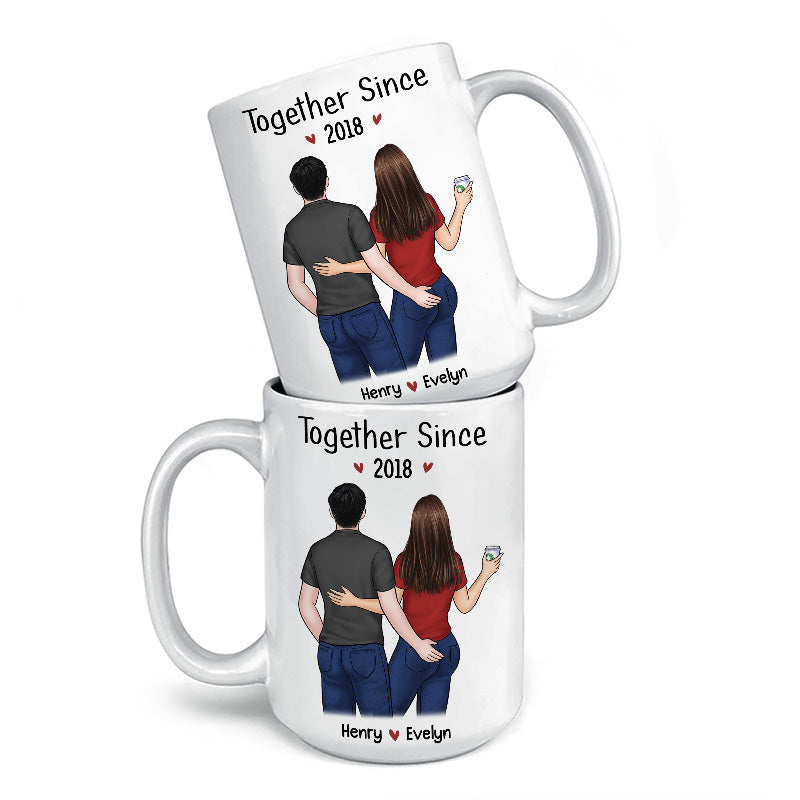 You're My Soulmate - Couple Personalized Custom Mug - Gift For Husband Wife, Anniversary