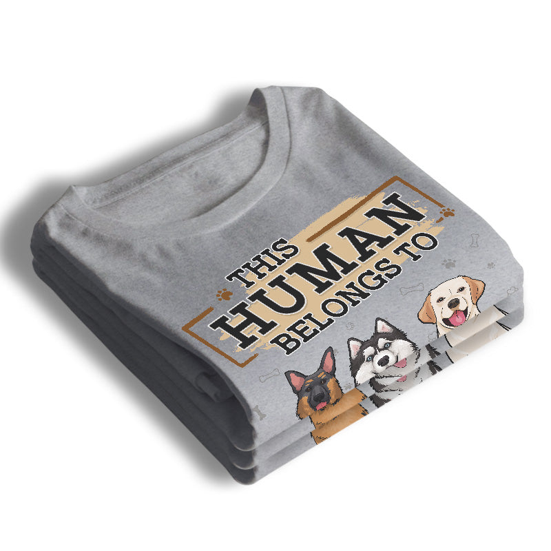 You Belong To Me - Dog Personalized Custom Unisex T-shirt, Hoodie, Sweatshirt - Father's Day, Gift For Pet Owners, Pet Lovers