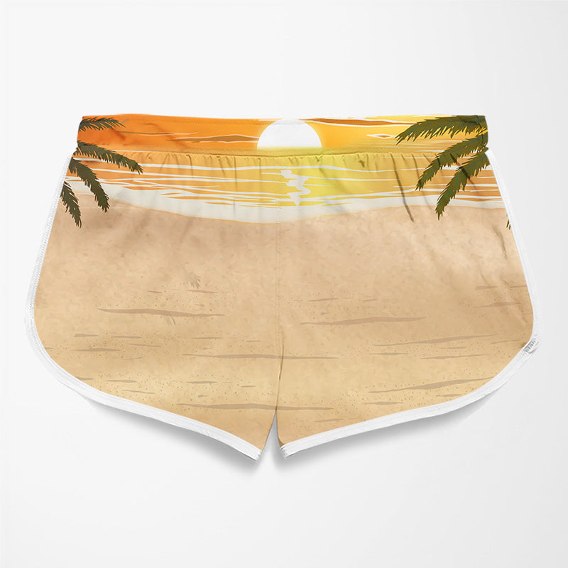 Better Together - Personalized Couple Beach Shorts - Gift For Couples, Husband Wife