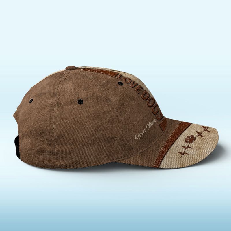Happiness Is A Warm Puppy Navy - Dog Personalized Custom Hat, All Over Print Classic Cap - New Arrival, Gift For Pet Owners, Pet Lovers