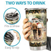 I Want To Hold Your Hand At 80 - Camping Personalized Custom Tumbler - Gift For Camping Lovers