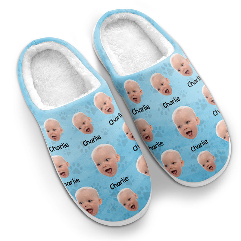 Custom Name Yorkshire Terrier Gifts for Dog Lovers - Personalized Fluffy Slipper