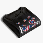 Custom Name Patriotic Nana Gifts for Grandmothers - Personalized Apparel