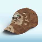 Custom Happy Camper RV Camping Gifts - Personalized Classic Cap
