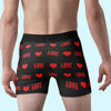Custom Photo My Property - Funny Personalized Custom Boxer Briefs, Men's Boxers - Birthday Gift For Boyfriend, Husband, Anniversary