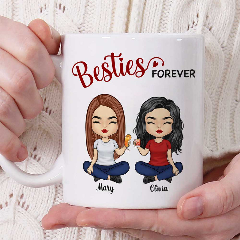 Custom Name Best Friend Gifts for Women - Personalized Mugs