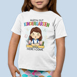 Custom Name First Grade Gifts for Girls - Personalized Apparel