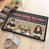 Our Standards Have Lowered With Each Child - Family Personalized Custom Decorative Mat - Gift For Family Members