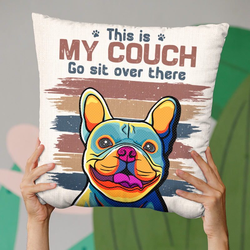 Custom This Is My Couch Dog Lover Gifts - Personalized Pillow