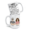 Enjoy The Gift Of Having Me As A Child - Family Personalized Custom Mug - Father's Day, Birthday Gift For Dad