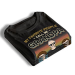 Custom Name Grandpa Gifts for Grandfather - Personalized Apparel