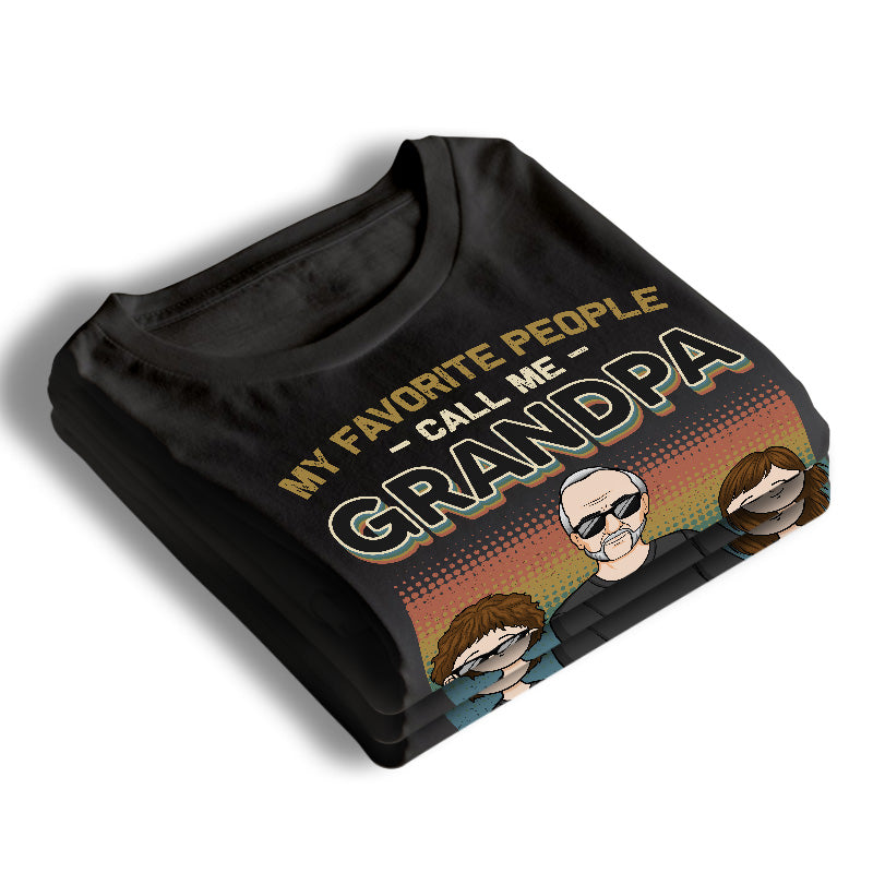 Custom Name Grandpa Gifts for Grandfather - Personalized Apparel