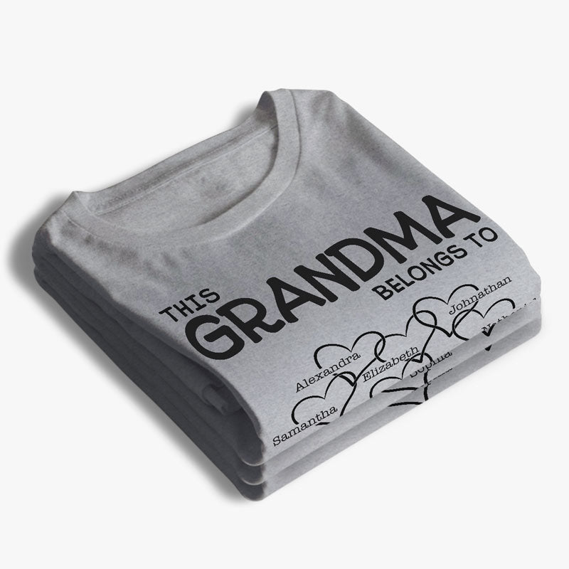 Life Is Better With Grandma - Family Personalized Custom Unisex T-shirt, Hoodie, Sweatshirt - Gift For Grandma