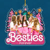 Custom Photo Barbie Girls In A Barbie World - Bestie Personalized Custom Ornament - Acrylic Custom Shaped - Christmas Gift For Best Friends, BFF, Sisters
