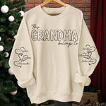 Custom Name Grandma Gifts for Grandmothers - Personalized Sweater