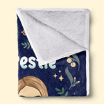 Custom Name Best Friend Gifts for Women - Personalized Blanket