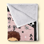 Custom Name Sister Gifts for Women - Personalized Blanket