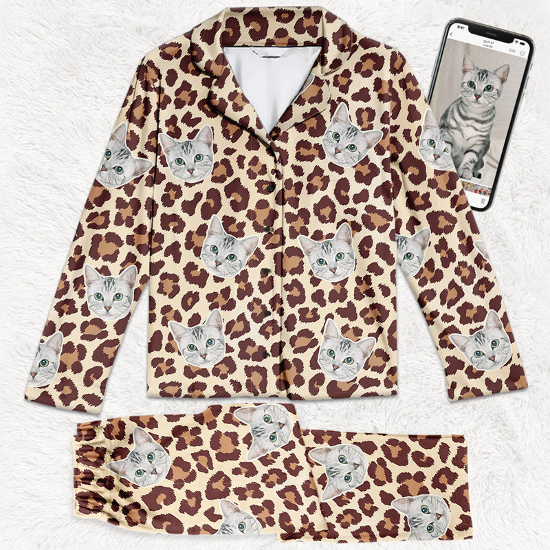 Custom Pet Photo Tie Dye Dog Gifts for Dog Lovers - Personalized Pajamas
