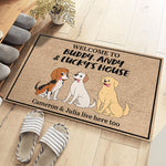 Custom Name Pet Housewarming Gifts - Personalized Doormat