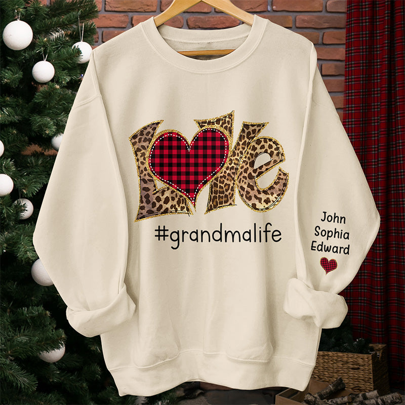 Custom Name Grandma Gifts - Personalized Sweater