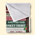 Custom Name Angel Cardinal Memorial Family Gifts - Personalized Blanket