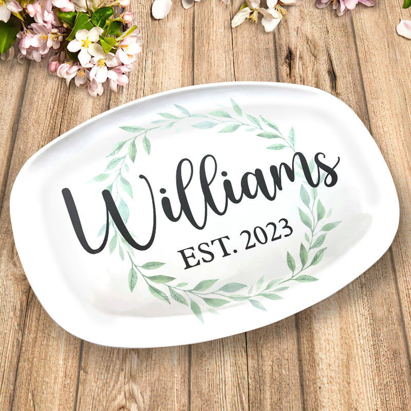 My Pretty Platter - Family Personalized Custom Platter - Gift For Family Members