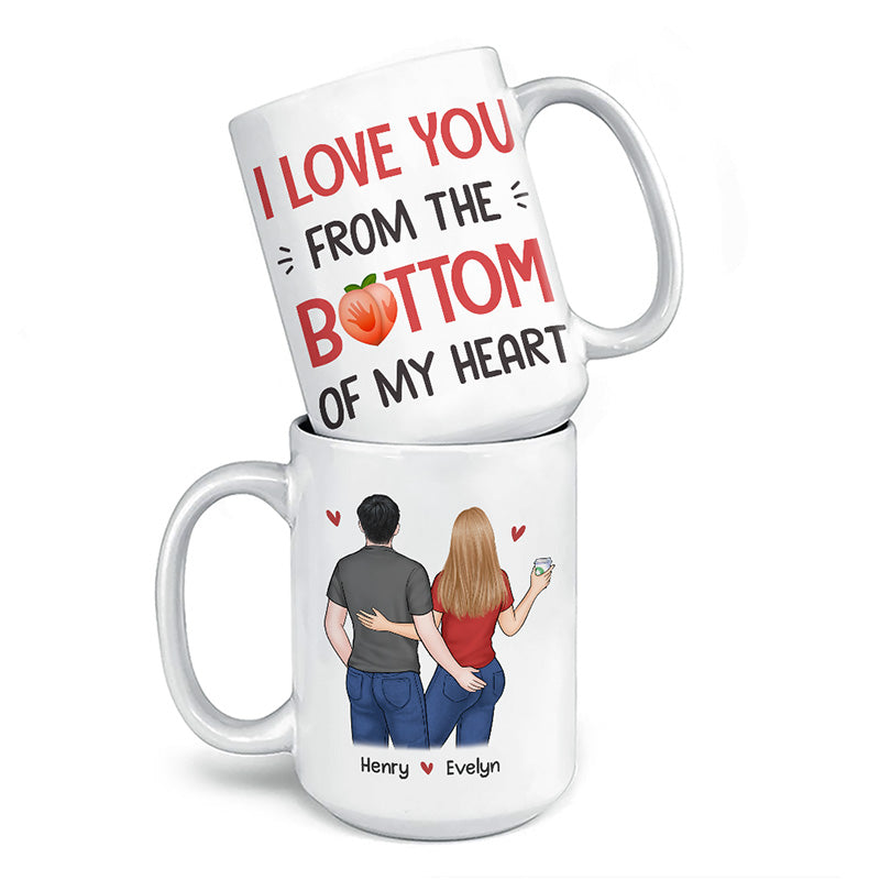 Custom Name Couple Love Gifts - Personalized Mugs