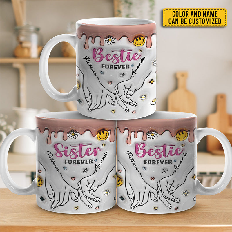 Custom Name Sister Gifts - Personalized Mugs