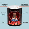 A Candle To Remind That I Love You - Couple Personalized Custom Smokeless Scented Candle - Gift For Husband Wife, Anniversary