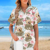 Custom Photo Summer Is Coming On Way - Dog & Cat Personalized Custom Unisex Tropical Hawaiian Aloha Shirt - Summer Vacation Gift, Gift For Pet Owners, Pet Lovers