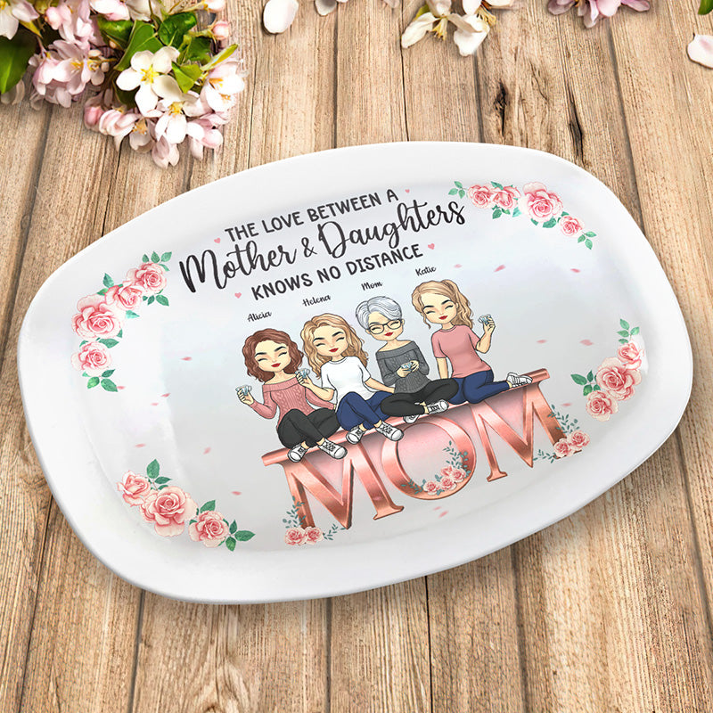 Custom Name Mother and Daughters Gifts - Personalized Platter