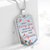 Custom Photo Until I See You Again - Memorial Personalized Custom Necklace - Sympathy Gift, Gift For Family Members
