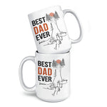 Custom Name Best Dad Gifts - Personalized Mugs