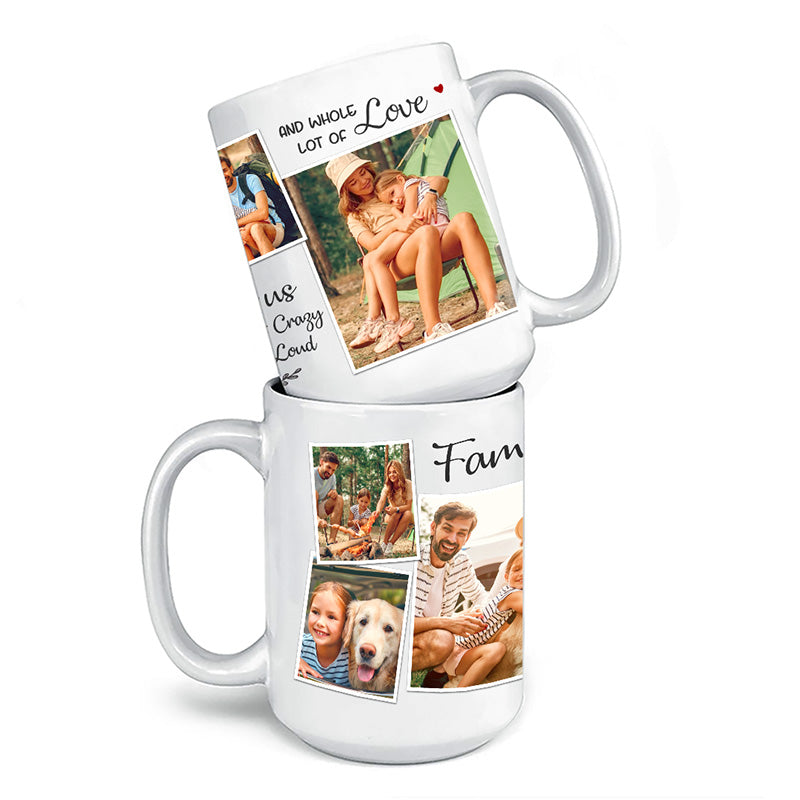 Custom Photo Family Gifts - Personalized Mugs