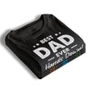 Best Dad Ever Hands Down - Family Personalized Custom Unisex T-shirt, Hoodie, Sweatshirt - Father's Day, Birthday Gift For Dad