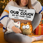 Custom This Is Our Couch Pet Lover Gifts - Personalized Pillow