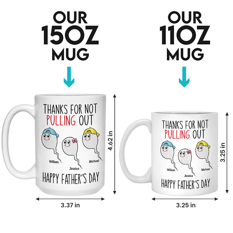 Here's Your Reward - Family Personalized Custom Mug - Mother's Day, Father's Day, Birthday Gift For Mom, Dad