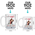 Custom Name Romantic Gifts for Wife - Personalized Mugs