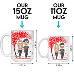 Custom Name Funny Couple Gifts - Personalized Mugs