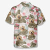 Custom Photo Summer Is Coming On Way - Dog & Cat Personalized Custom Unisex Tropical Hawaiian Aloha Shirt - Summer Vacation Gift, Gift For Pet Owners, Pet Lovers
