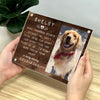 I'm Always Inside Your Heart - Memorial Personalized Custom Acrylic Magnetic Photo Frame - Sympathy Gift, Gift For Pet Owners, Pet Lovers