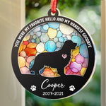 Custom Pet Memorial Gifts - Personalized Ornament