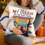Custom This Is My Couch Dog Lover Gifts - Personalized Pillow