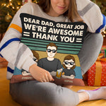 Custom Name Funny Dad Gifts from Kids - Personalized Pillow