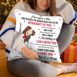 Custom Name Romantic Couple Gifts - Personalized Pillow